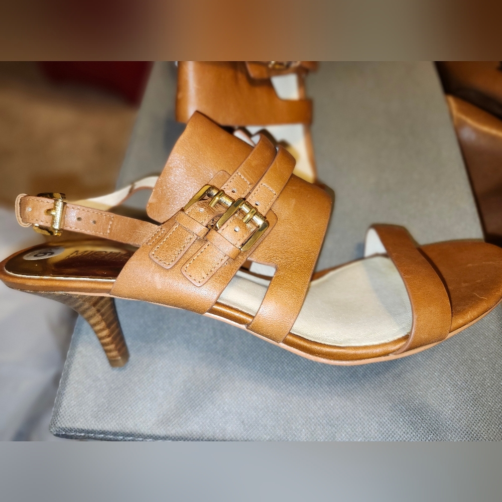 Michael Kors Leather 2” heels